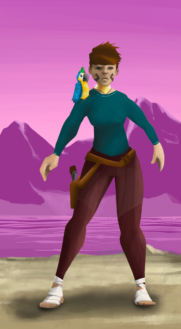 AlgoSeas Pirate #7994 NFT on Algorand