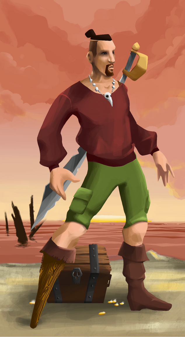 AlgoSeas Pirate #8001 NFT on Algorand