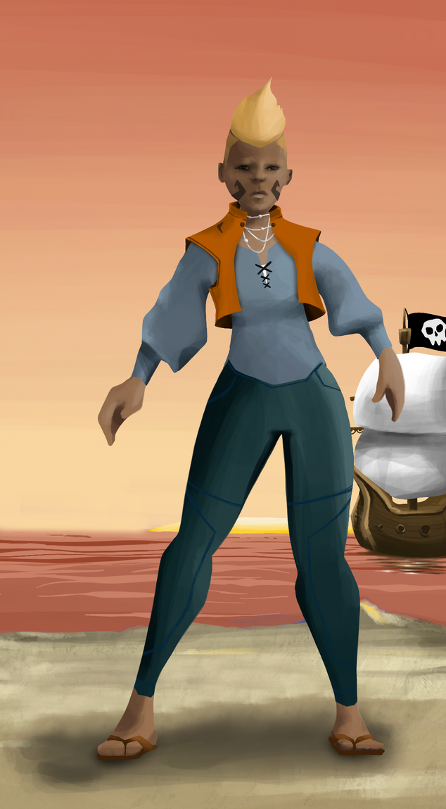 AlgoSeas Pirate #8026 NFT on Algorand