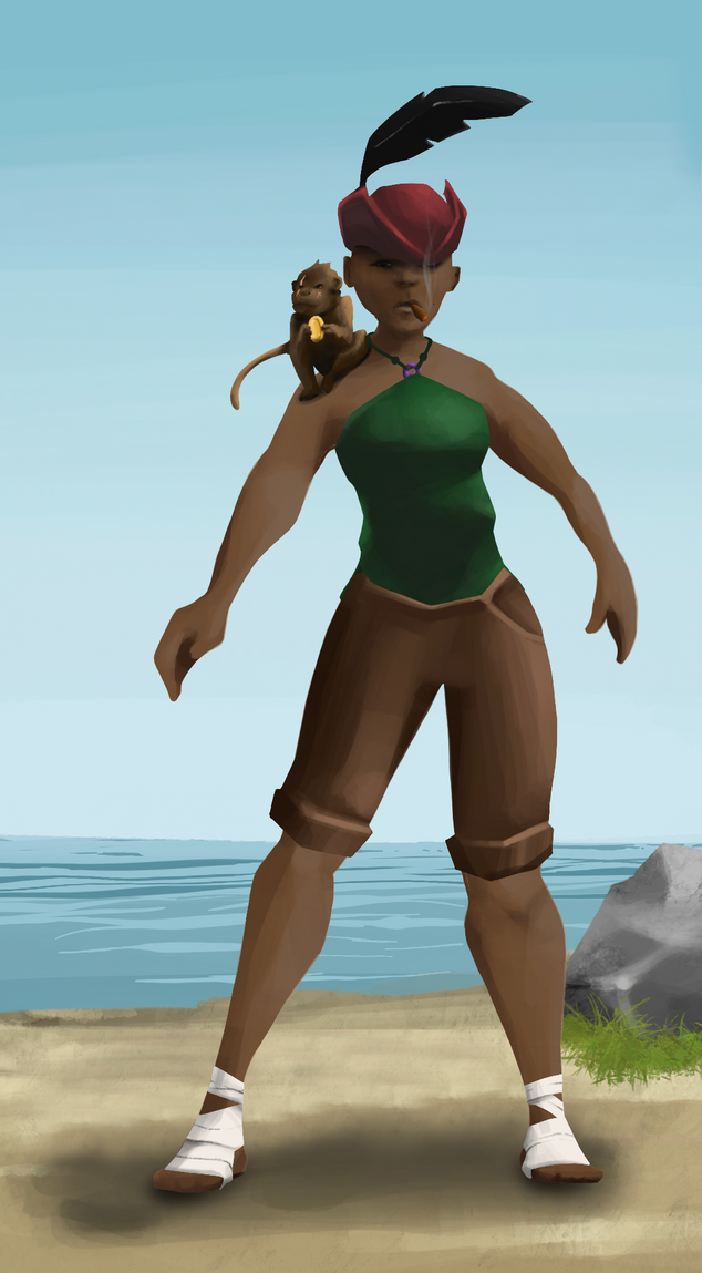 AlgoSeas Pirate #8028 NFT on Algorand