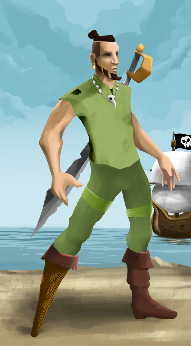 AlgoSeas Pirate #8049 NFT on Algorand