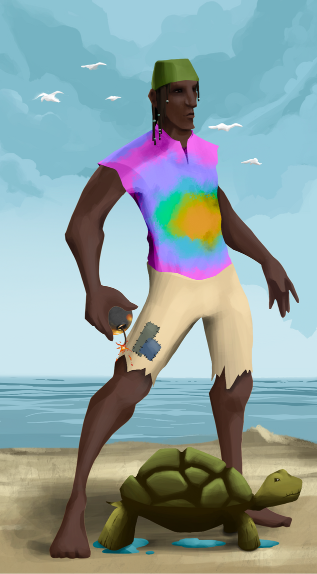 AlgoSeas Pirate #8052 NFT on Algorand