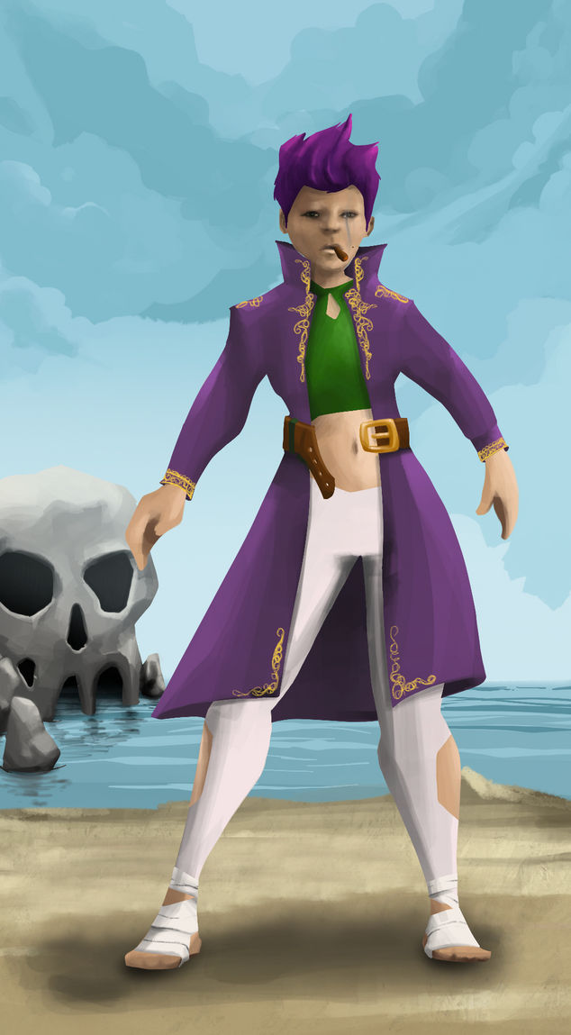 AlgoSeas Pirate #8057 NFT on Algorand