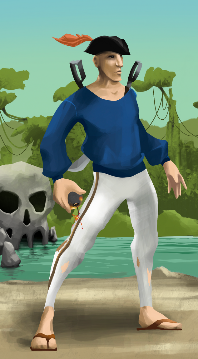 AlgoSeas Pirate #8062 NFT on Algorand