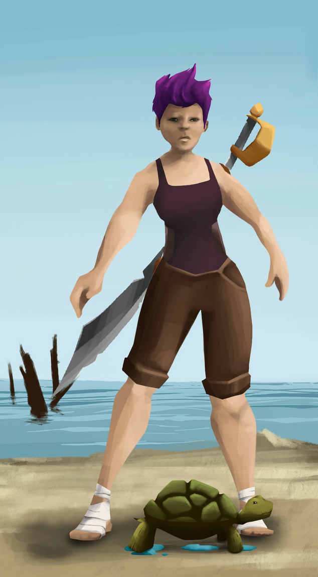 AlgoSeas Pirate #8064 NFT on Algorand