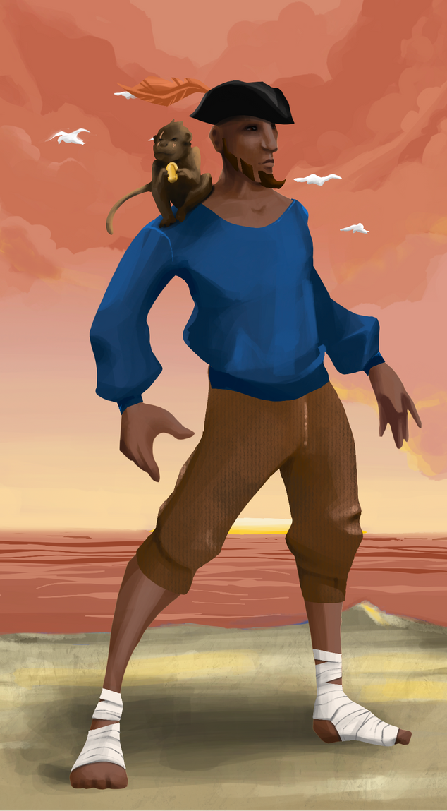 AlgoSeas Pirate #8066 NFT on Algorand