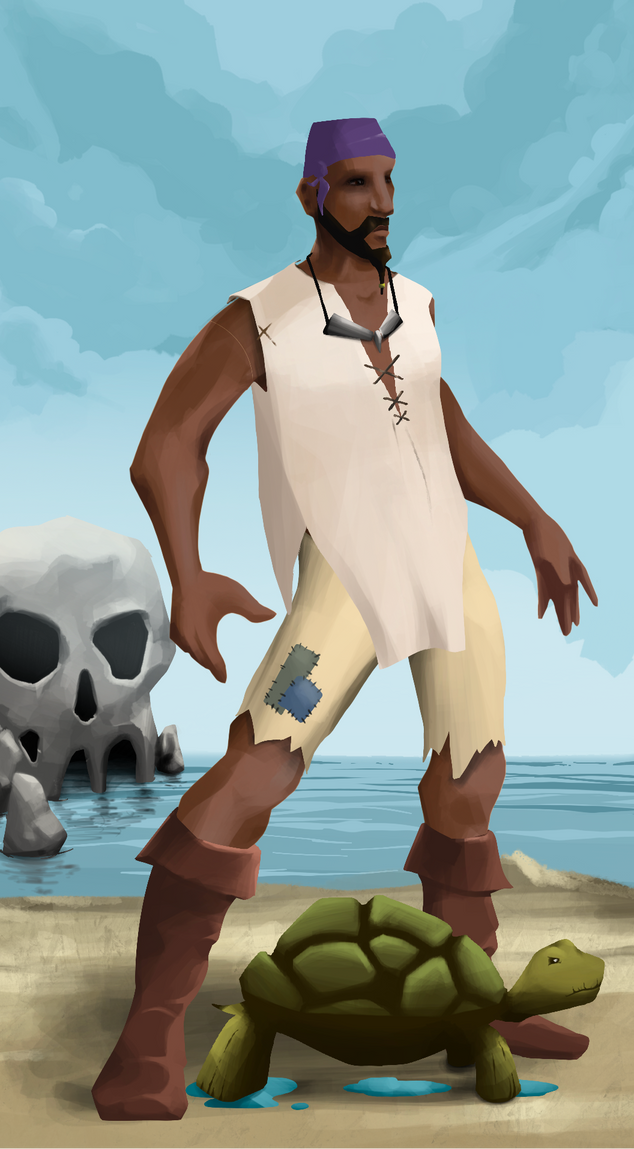 AlgoSeas Pirate #8084 NFT on Algorand