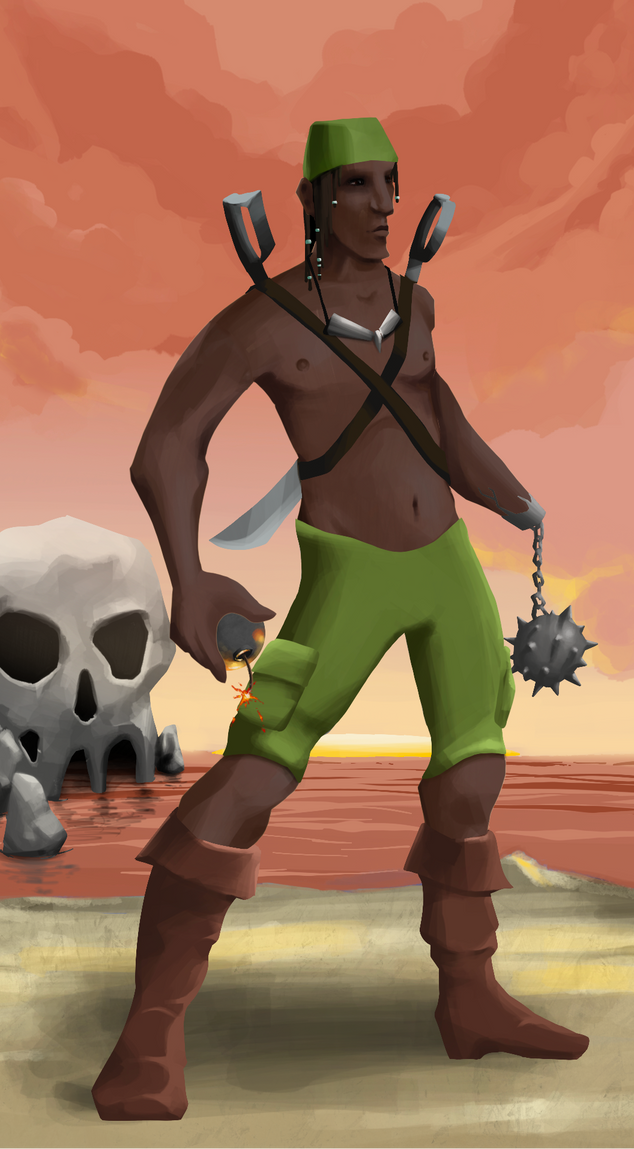 AlgoSeas Pirate #8089 NFT on Algorand