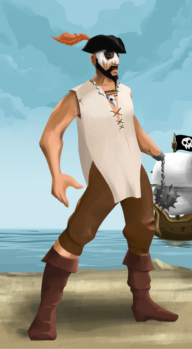 AlgoSeas Pirate #809 NFT on Algorand