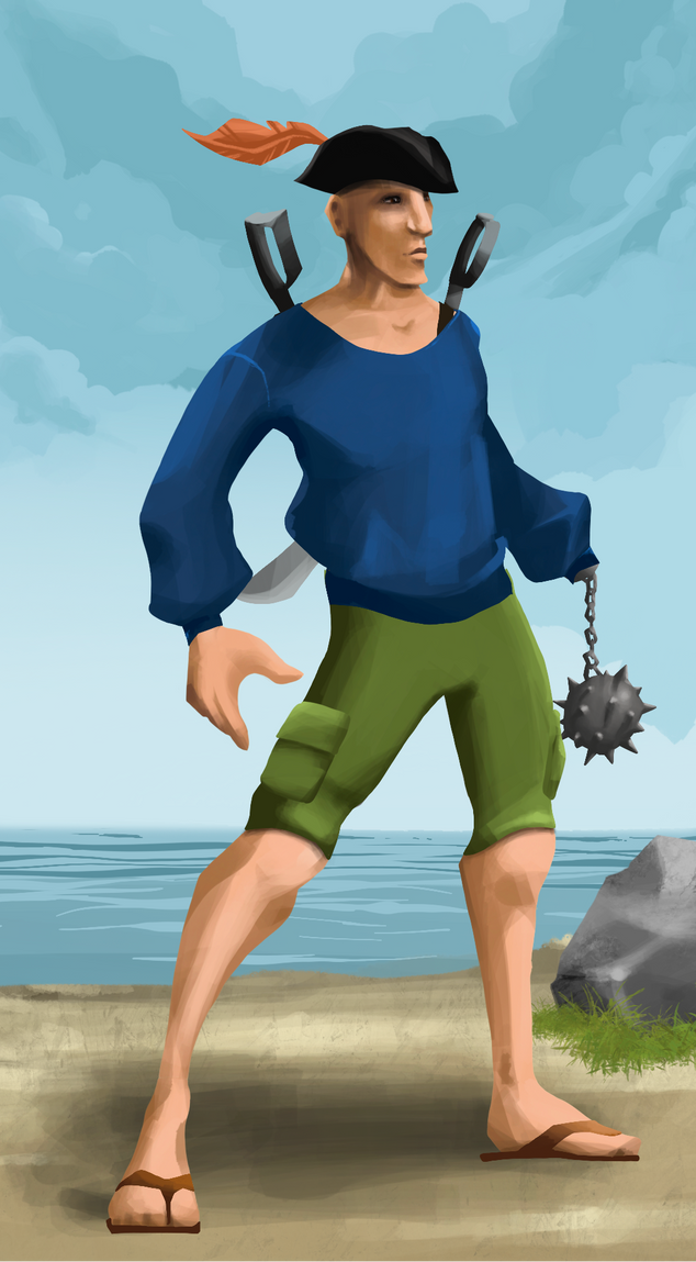 AlgoSeas Pirate #8091 NFT on Algorand