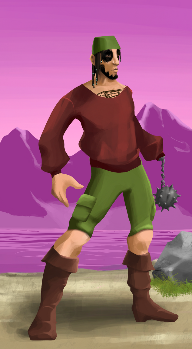 AlgoSeas Pirate #8092 NFT on Algorand