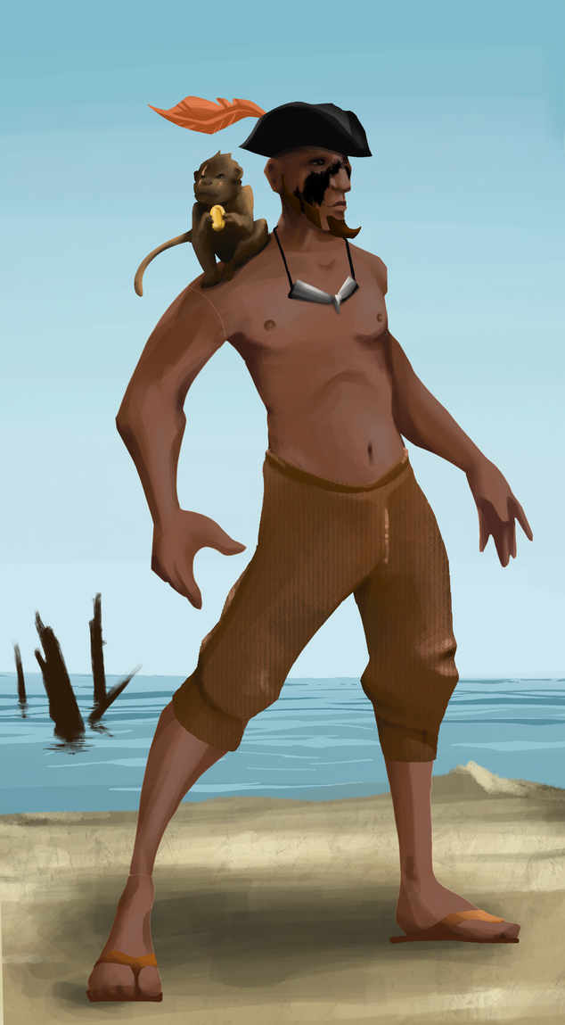 AlgoSeas Pirate #8100 NFT on Algorand