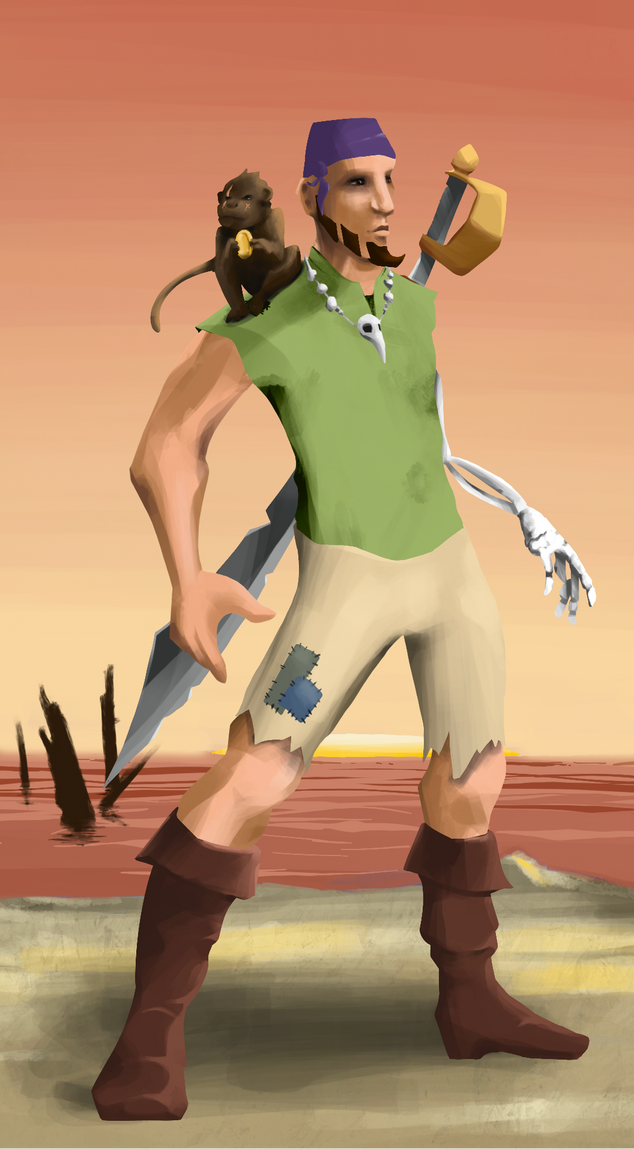 AlgoSeas Pirate #8107 NFT on Algorand