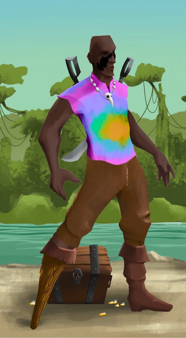 AlgoSeas Pirate #8115 NFT on Algorand