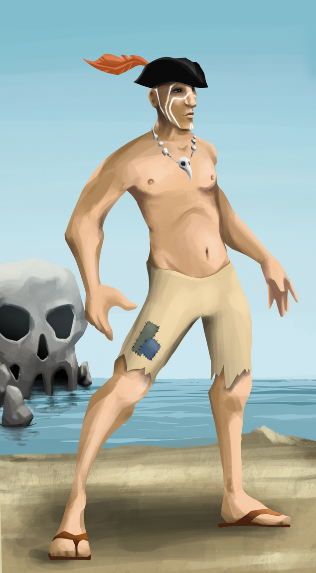 AlgoSeas Pirate #8121 NFT on Algorand