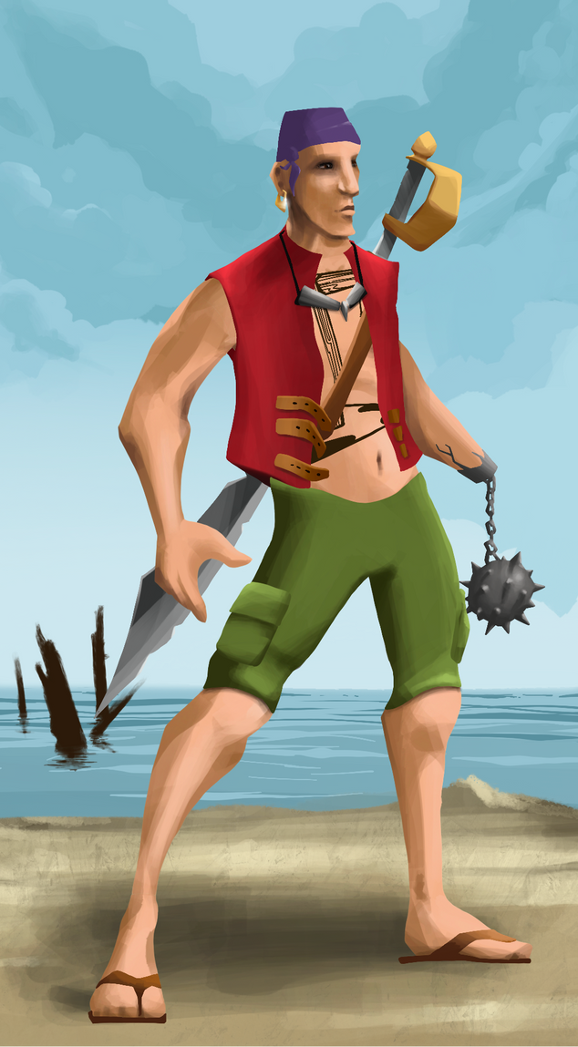 AlgoSeas Pirate #8130 NFT on Algorand