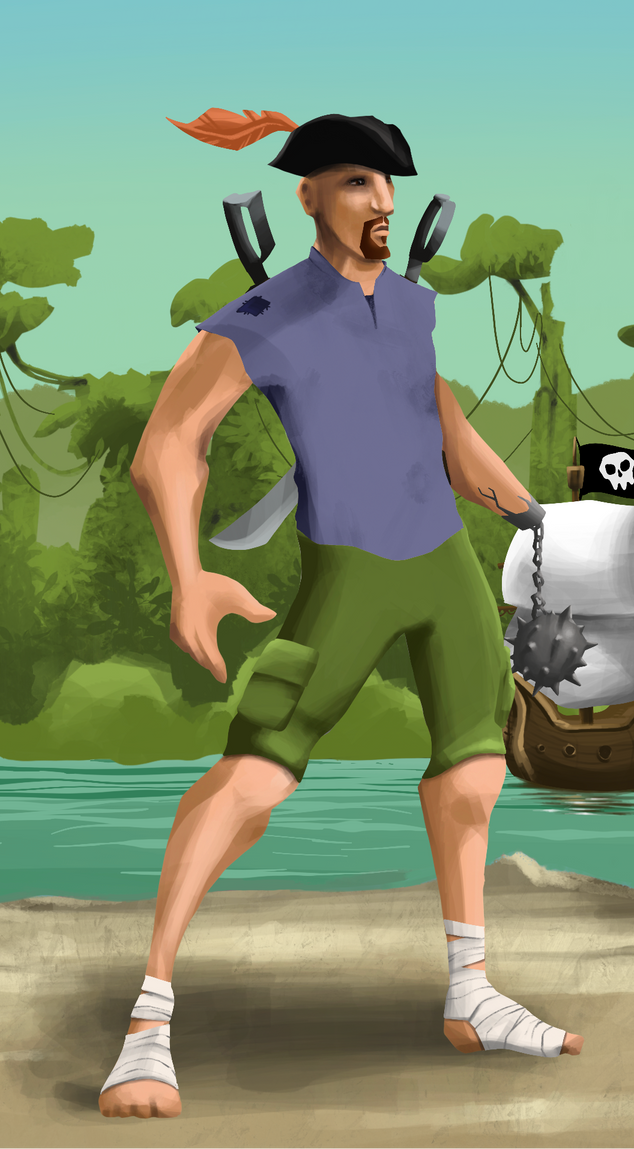 AlgoSeas Pirate #8149 NFT on Algorand