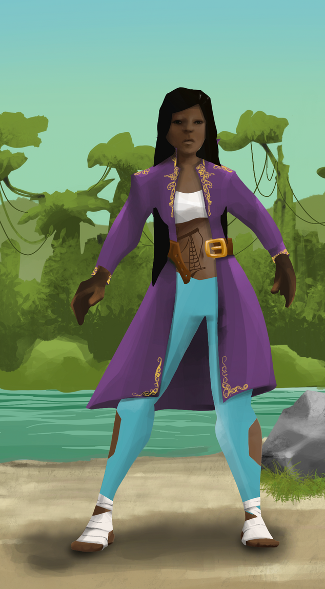 AlgoSeas Pirate #8151 NFT on Algorand