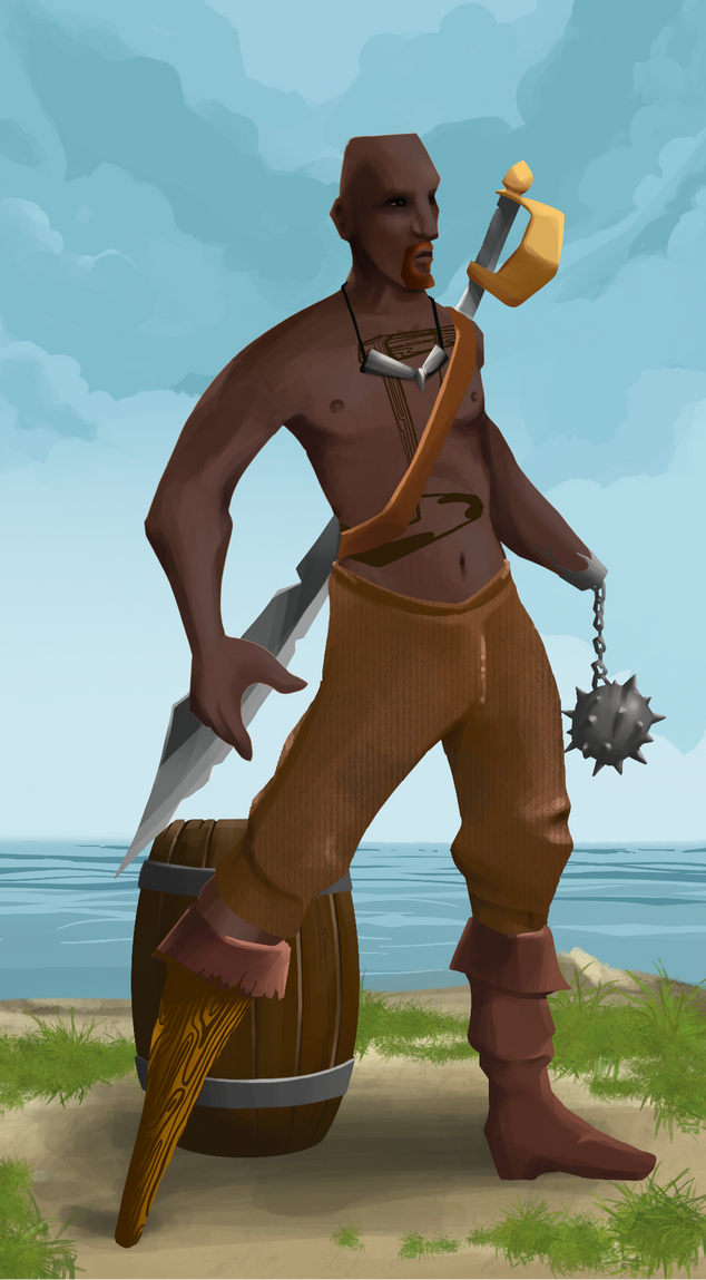 AlgoSeas Pirate #8153 NFT on Algorand