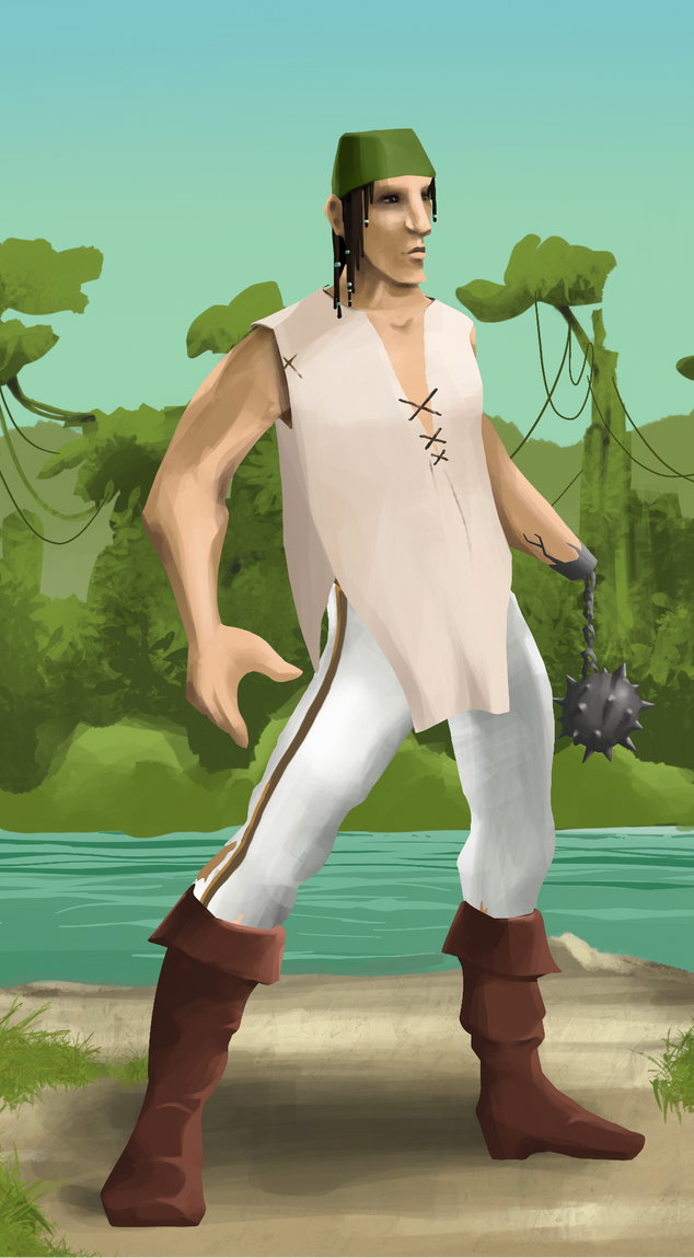 AlgoSeas Pirate #8165 NFT on Algorand