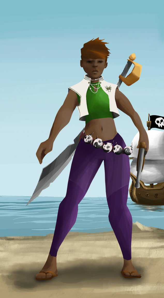 AlgoSeas Pirate #8175 NFT on Algorand