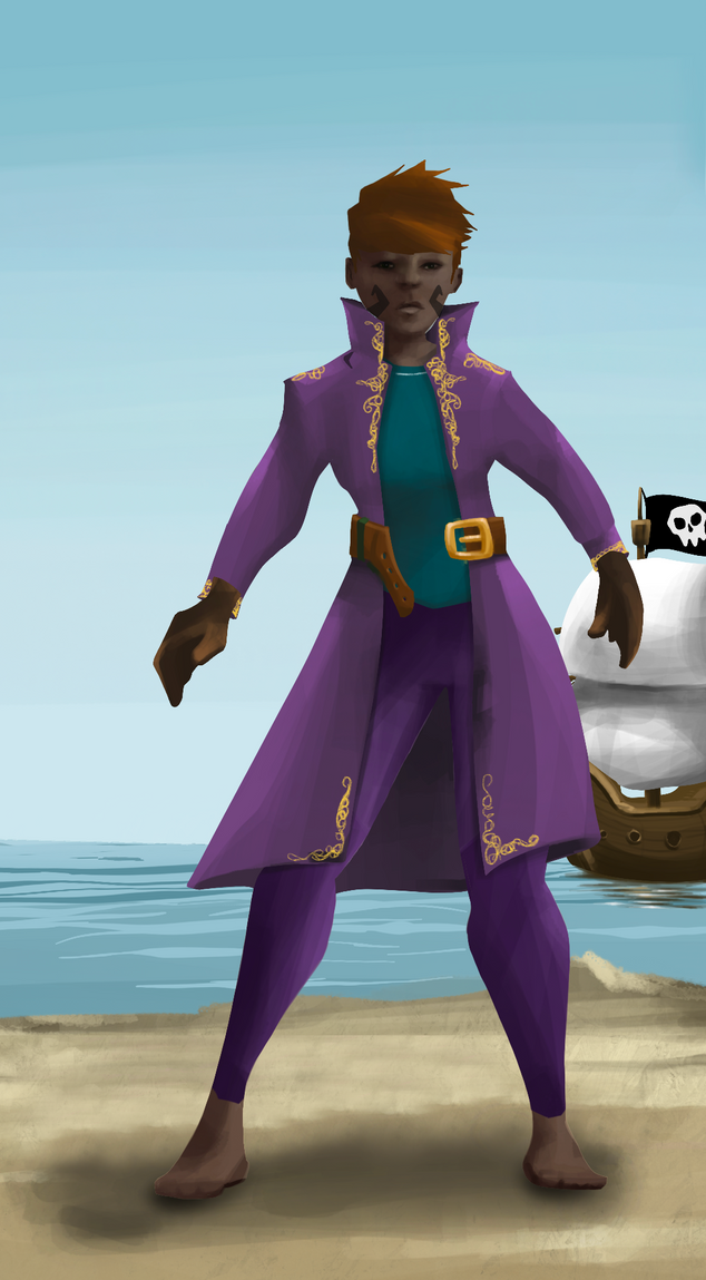 AlgoSeas Pirate #8176 NFT on Algorand
