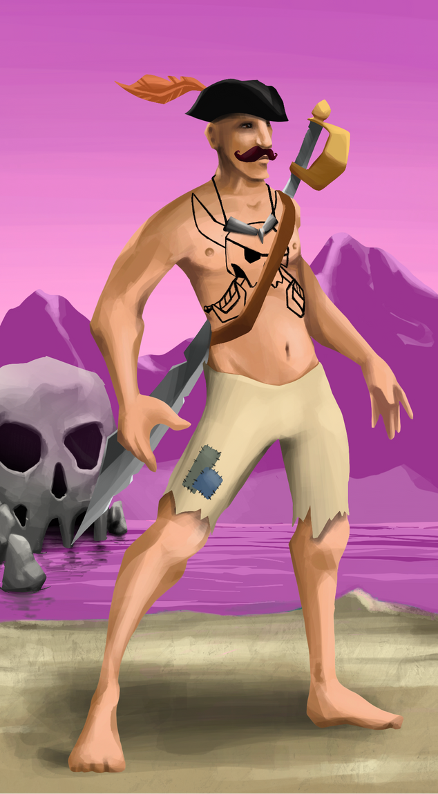 AlgoSeas Pirate #8222 NFT on Algorand