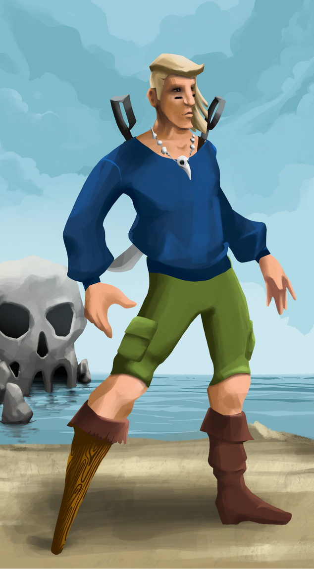 AlgoSeas Pirate #8264 NFT on Algorand