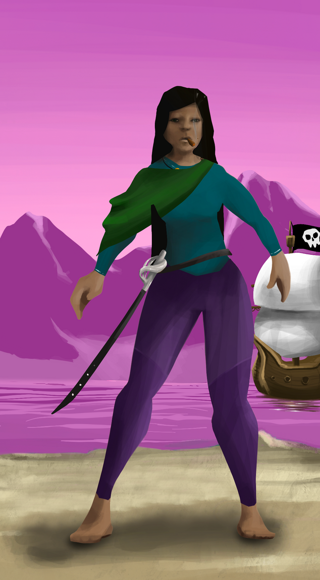 AlgoSeas Pirate #8293 NFT on Algorand