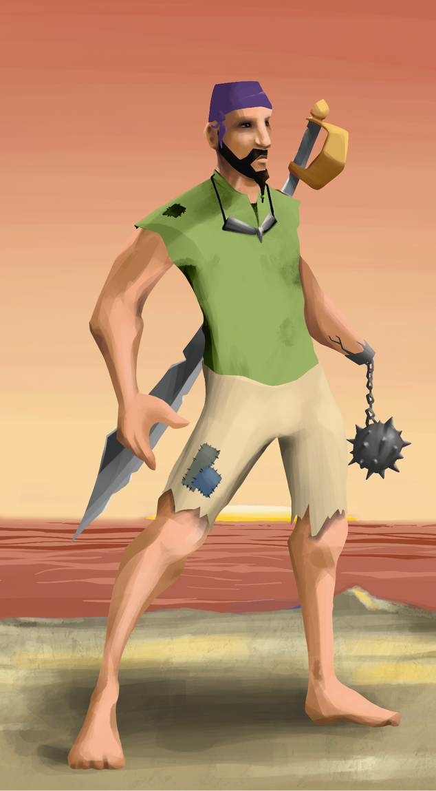 AlgoSeas Pirate #8305 NFT on Algorand