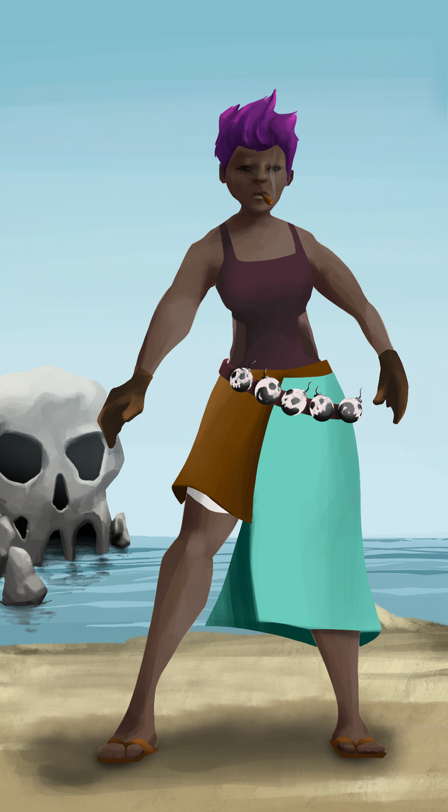 AlgoSeas Pirate #8307 NFT on Algorand