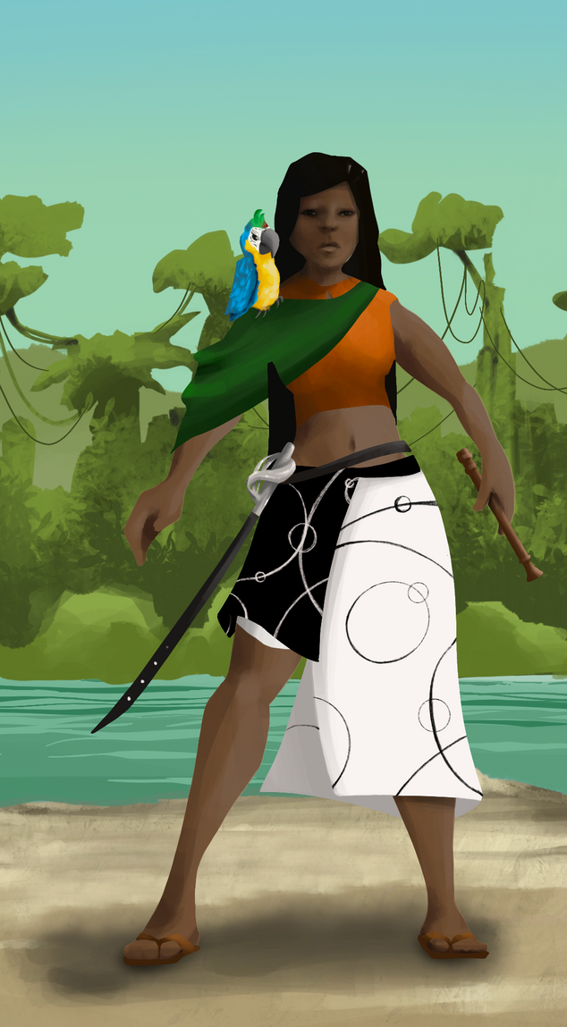 AlgoSeas Pirate #8321 NFT on Algorand