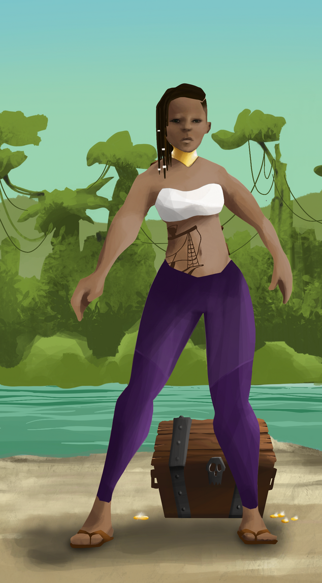 AlgoSeas Pirate #8366 NFT on Algorand