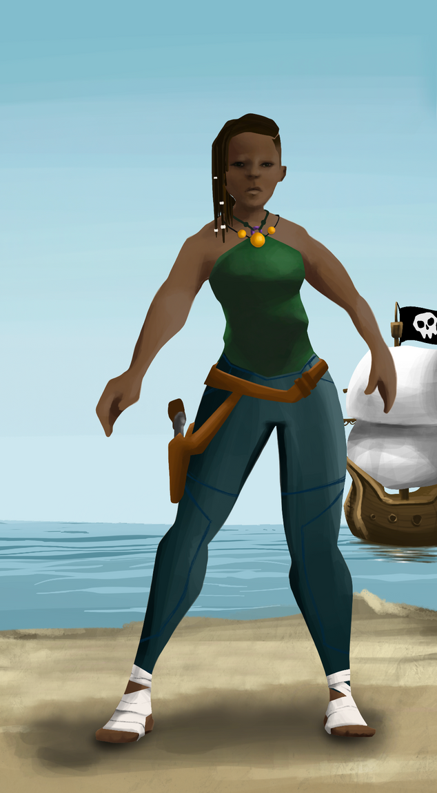 AlgoSeas Pirate #8367 NFT on Algorand