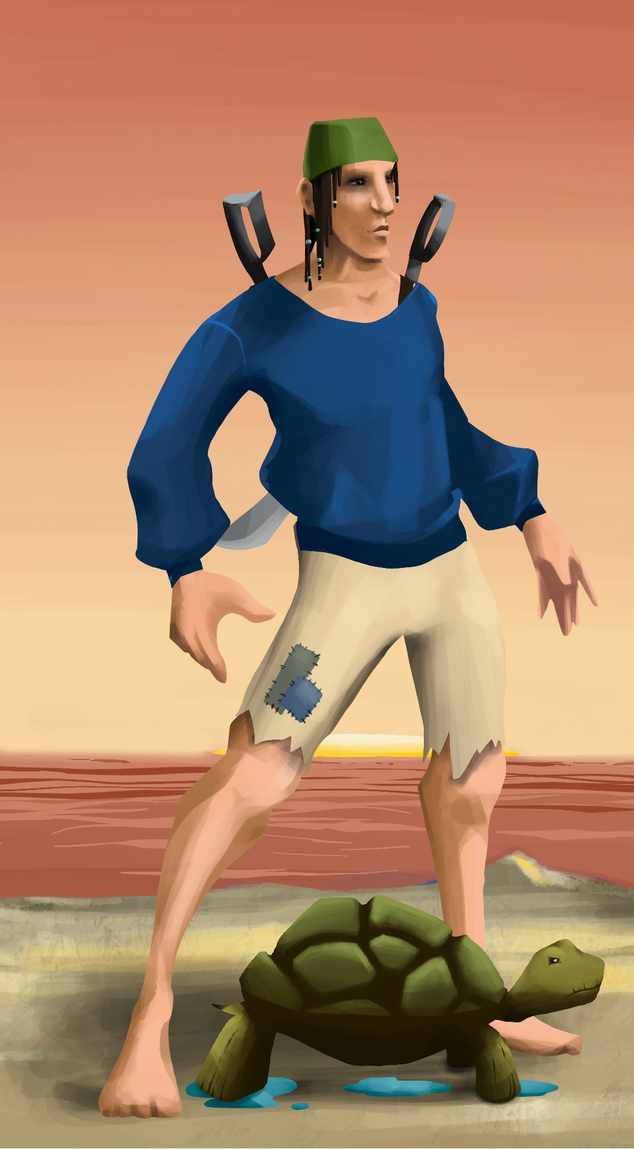 AlgoSeas Pirate #8369 NFT on Algorand