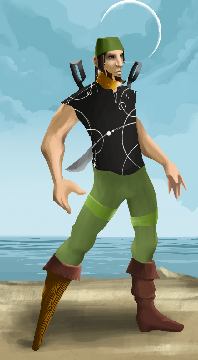 AlgoSeas Pirate #8384 NFT on Algorand