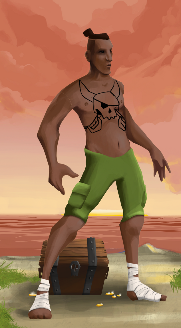 AlgoSeas Pirate #8391 NFT on Algorand