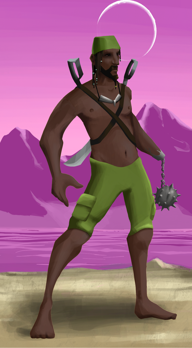 AlgoSeas Pirate #8393 NFT on Algorand