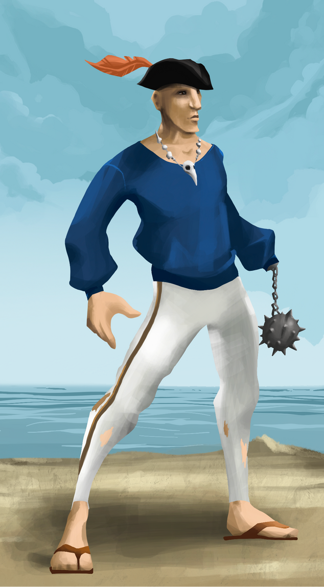 AlgoSeas Pirate #8408 NFT on Algorand