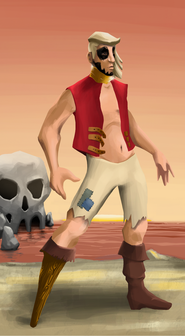 AlgoSeas Pirate #8418 NFT on Algorand