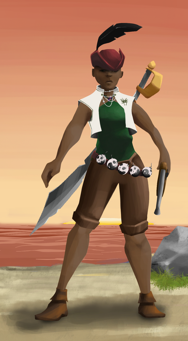 AlgoSeas Pirate #8422 NFT on Algorand