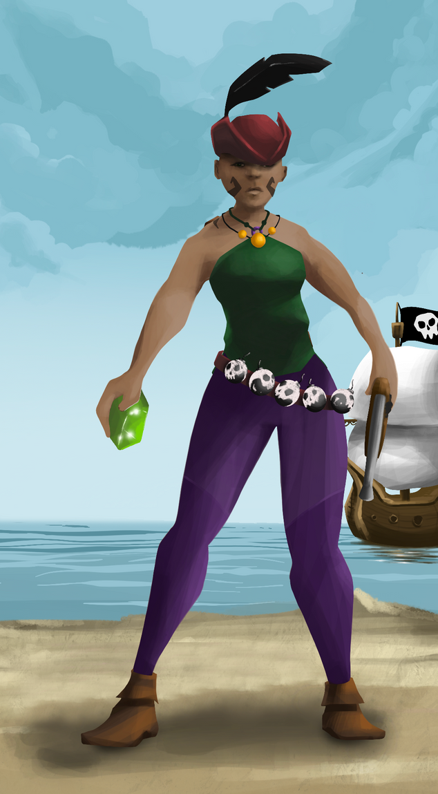 AlgoSeas Pirate #8430 NFT on Algorand