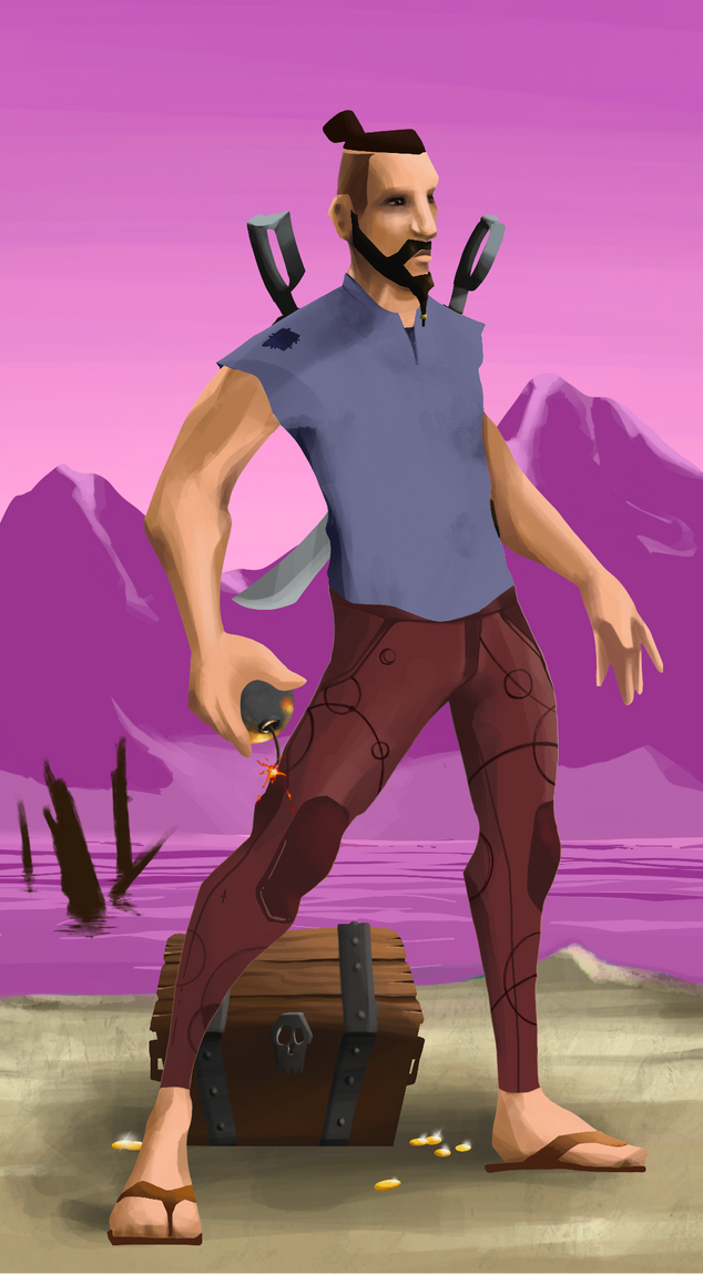 AlgoSeas Pirate #8433 NFT on Algorand