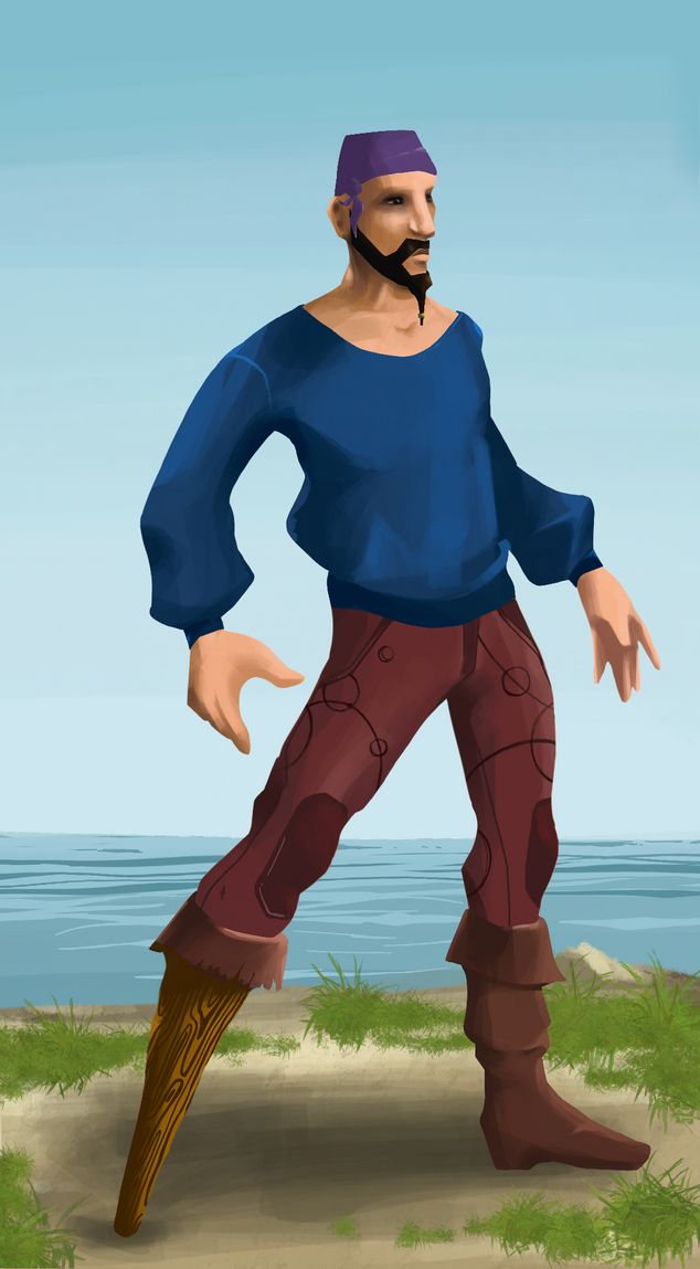 AlgoSeas Pirate #8436 NFT on Algorand