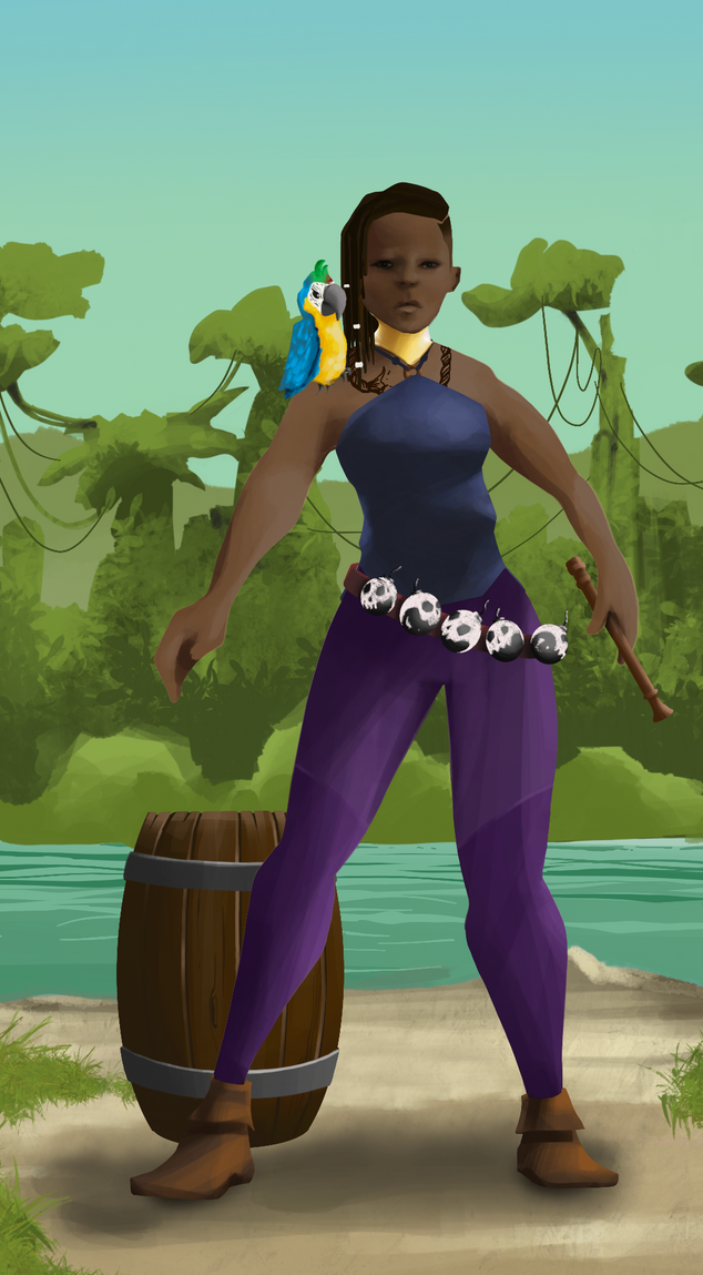 AlgoSeas Pirate #8438 NFT on Algorand