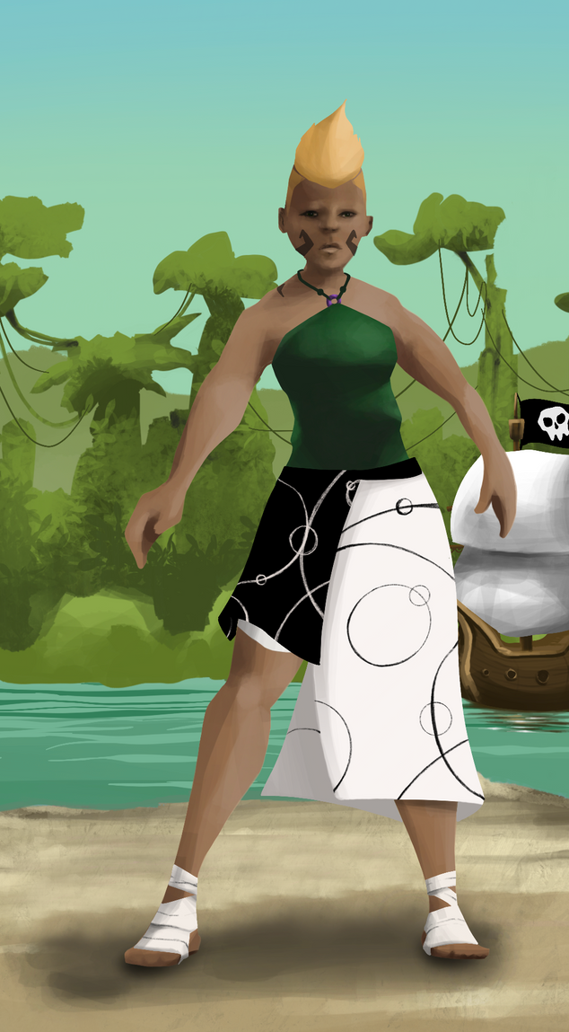 AlgoSeas Pirate #8449 NFT on Algorand