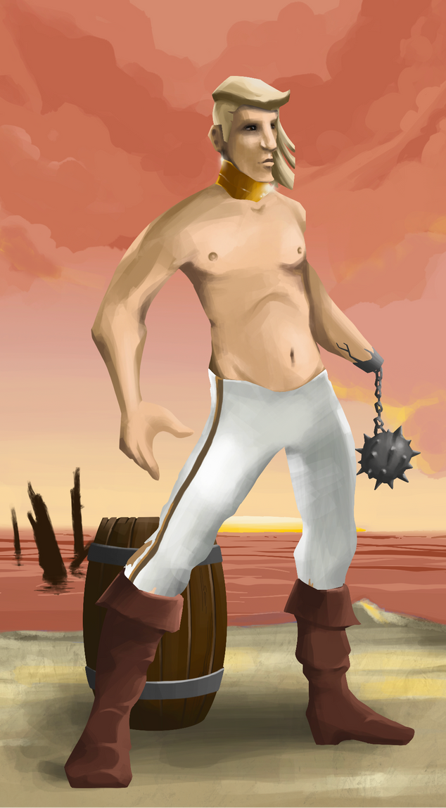 AlgoSeas Pirate #8492 NFT on Algorand