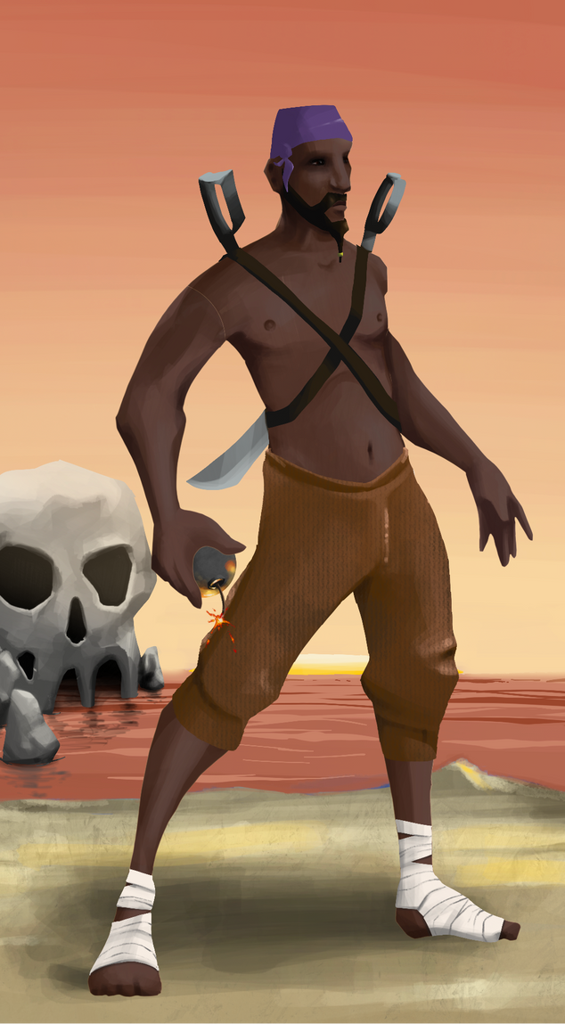 AlgoSeas Pirate #850 NFT on Algorand