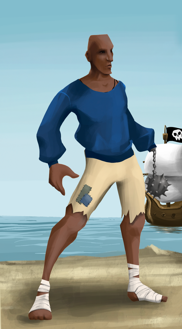 AlgoSeas Pirate #8518 NFT on Algorand