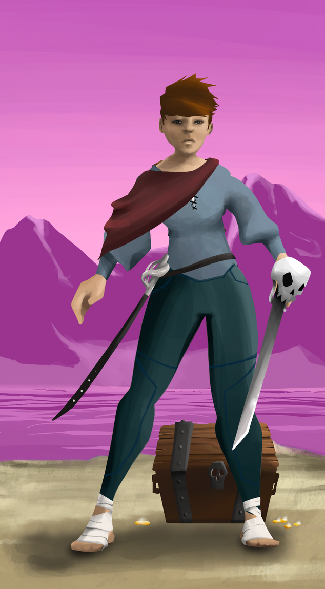 AlgoSeas Pirate #852 NFT on Algorand